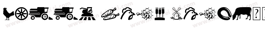 Funny farm hard字体转换